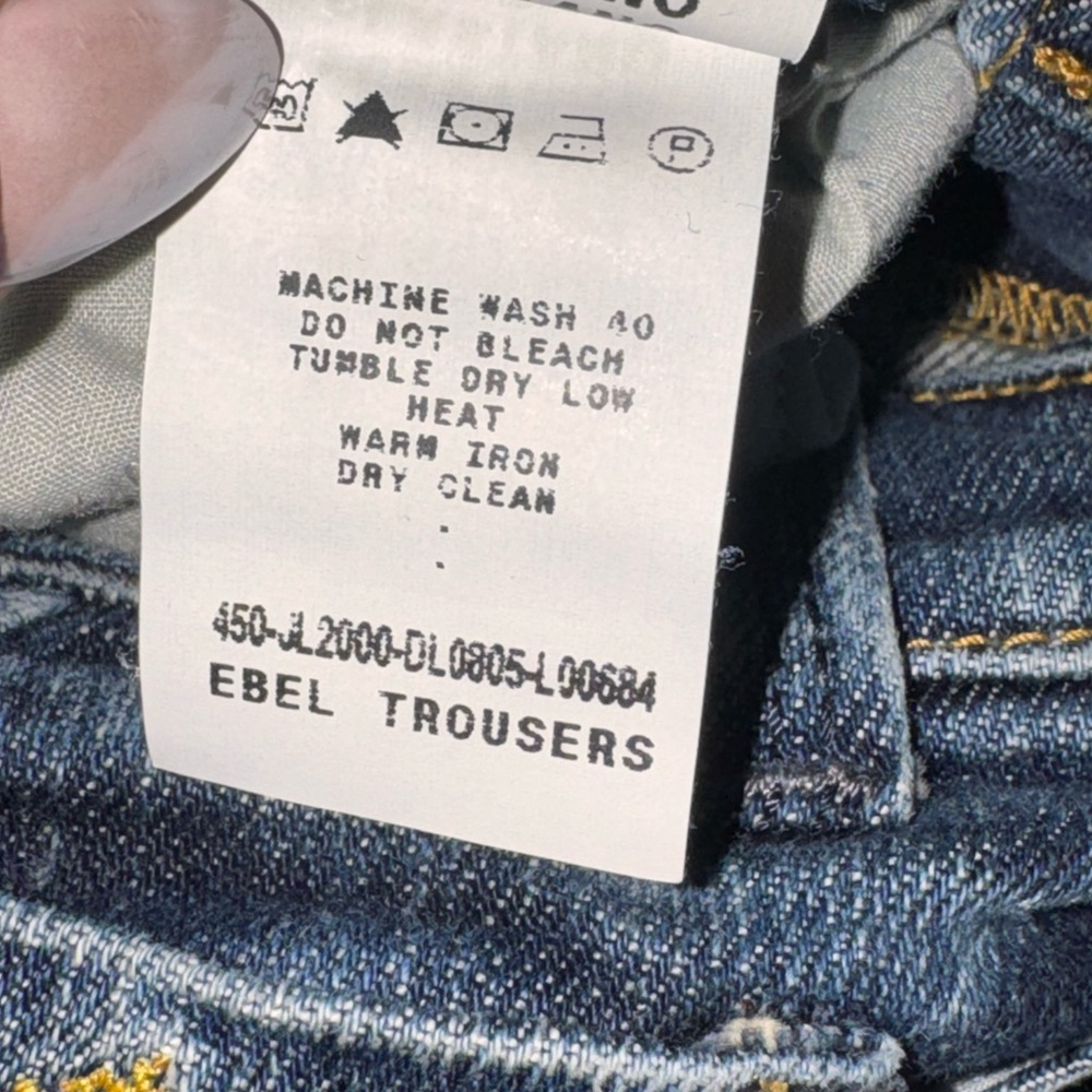 VTG Killah Miss Sixty Low Rise Straight Leg Jeans - Size 30 - Y2K Denim - Picture 7 of 8
